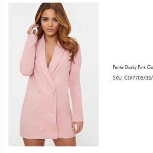 Trendy Blazer Dress